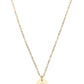 Dear Addison Yellow Gold Letter C Necklace