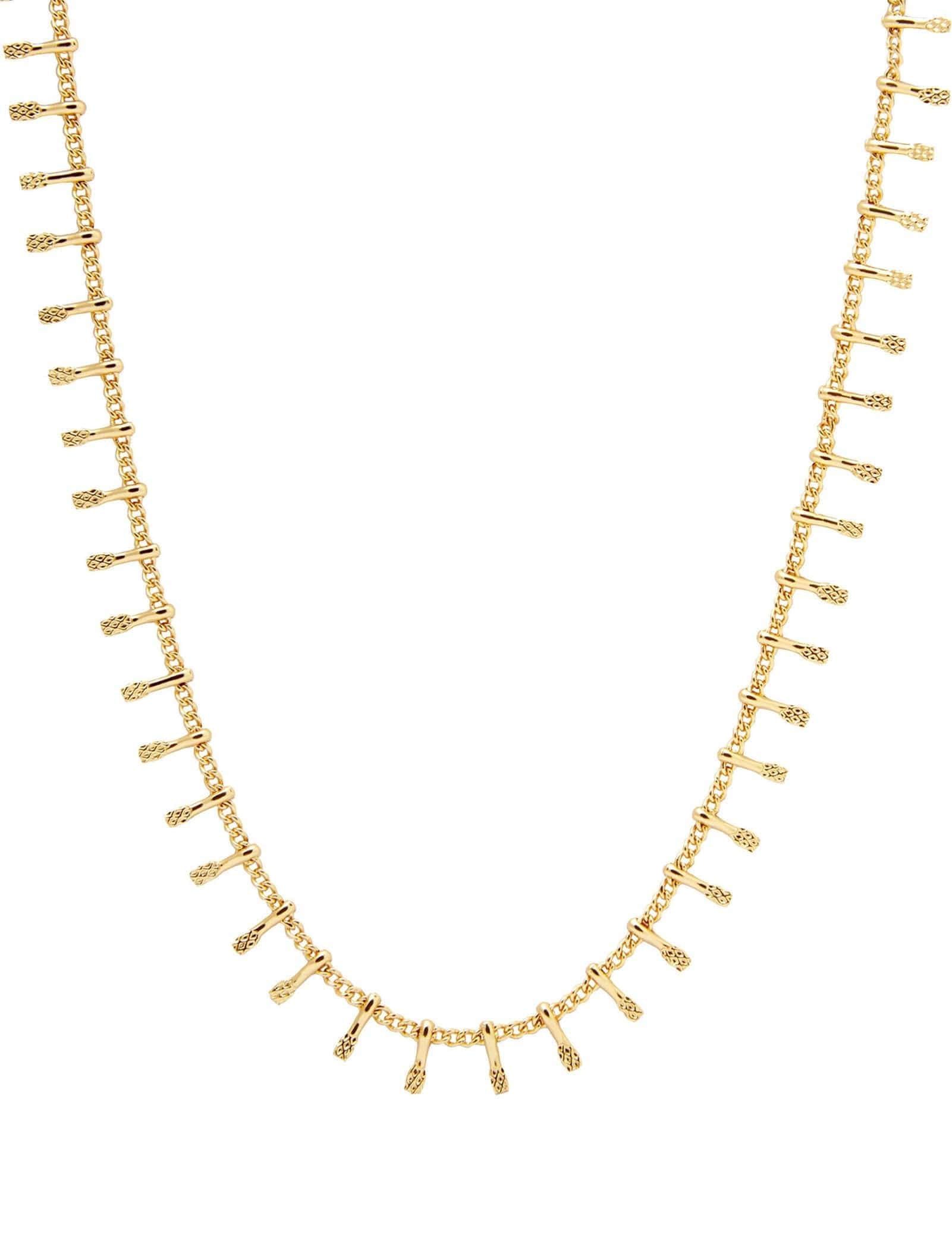 Dear Addison Yellow Gold Reef Necklace